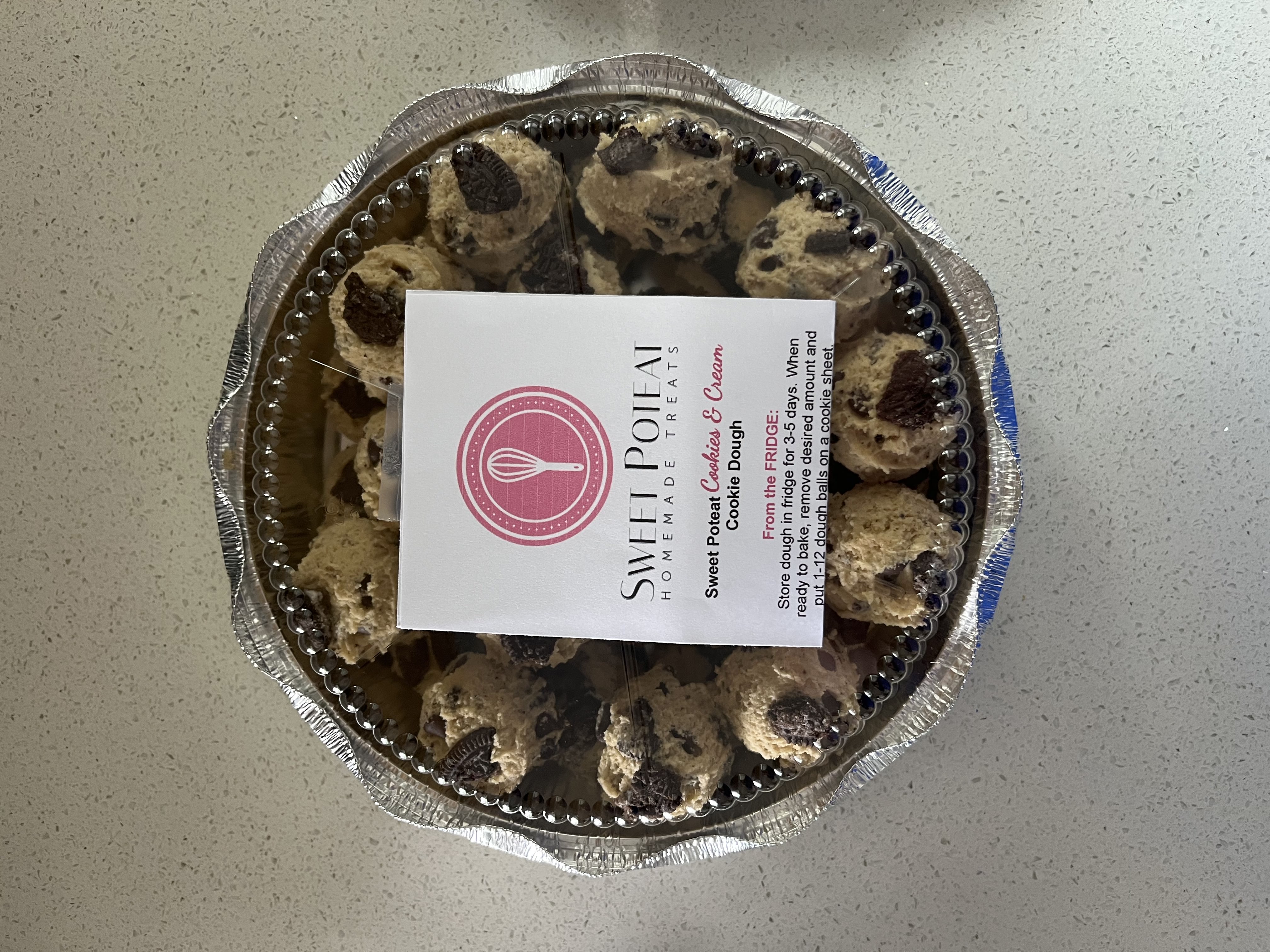 Cookies and Cream Cookie Dough