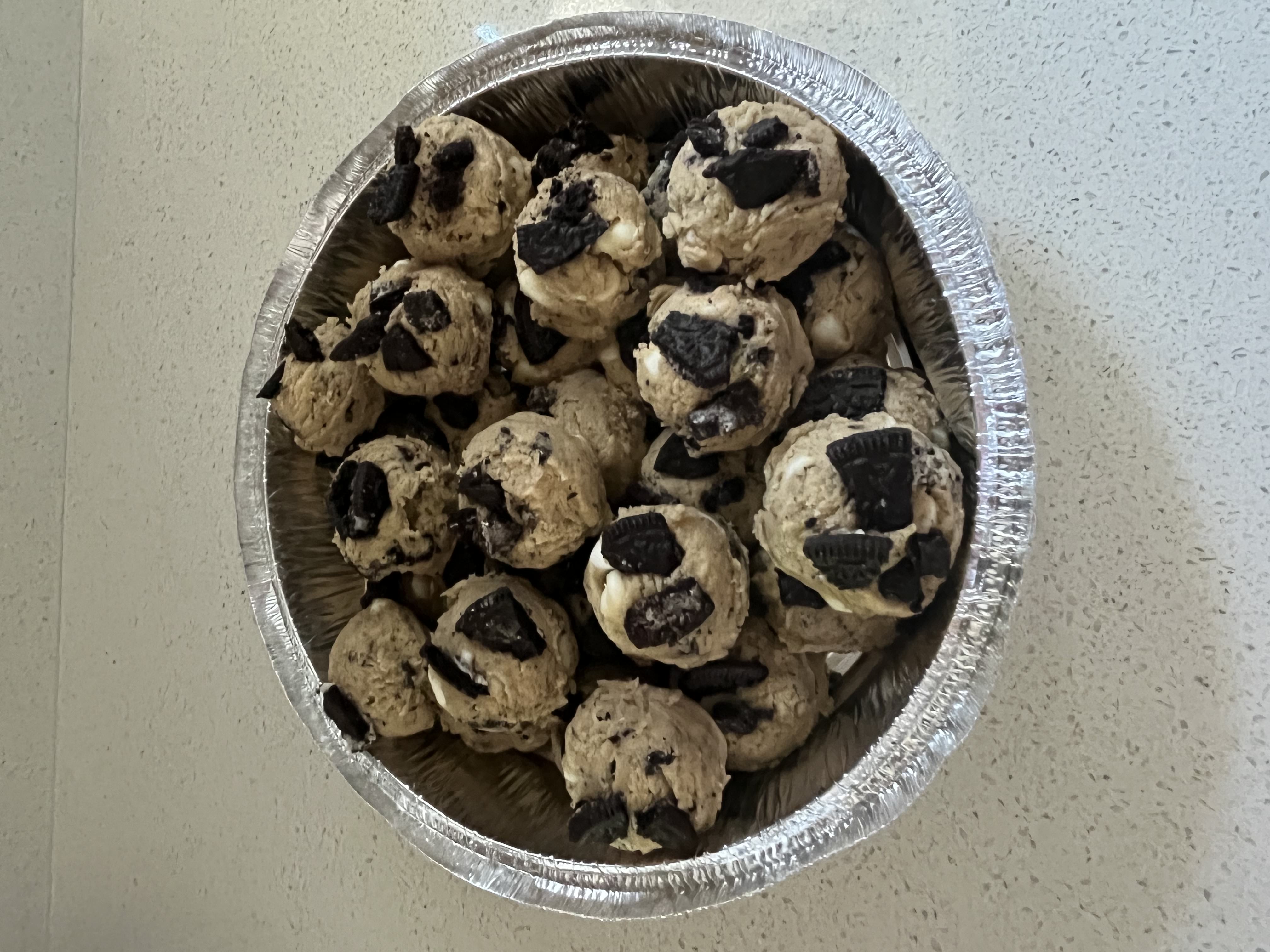 Cookies and Cream Cookie Dough