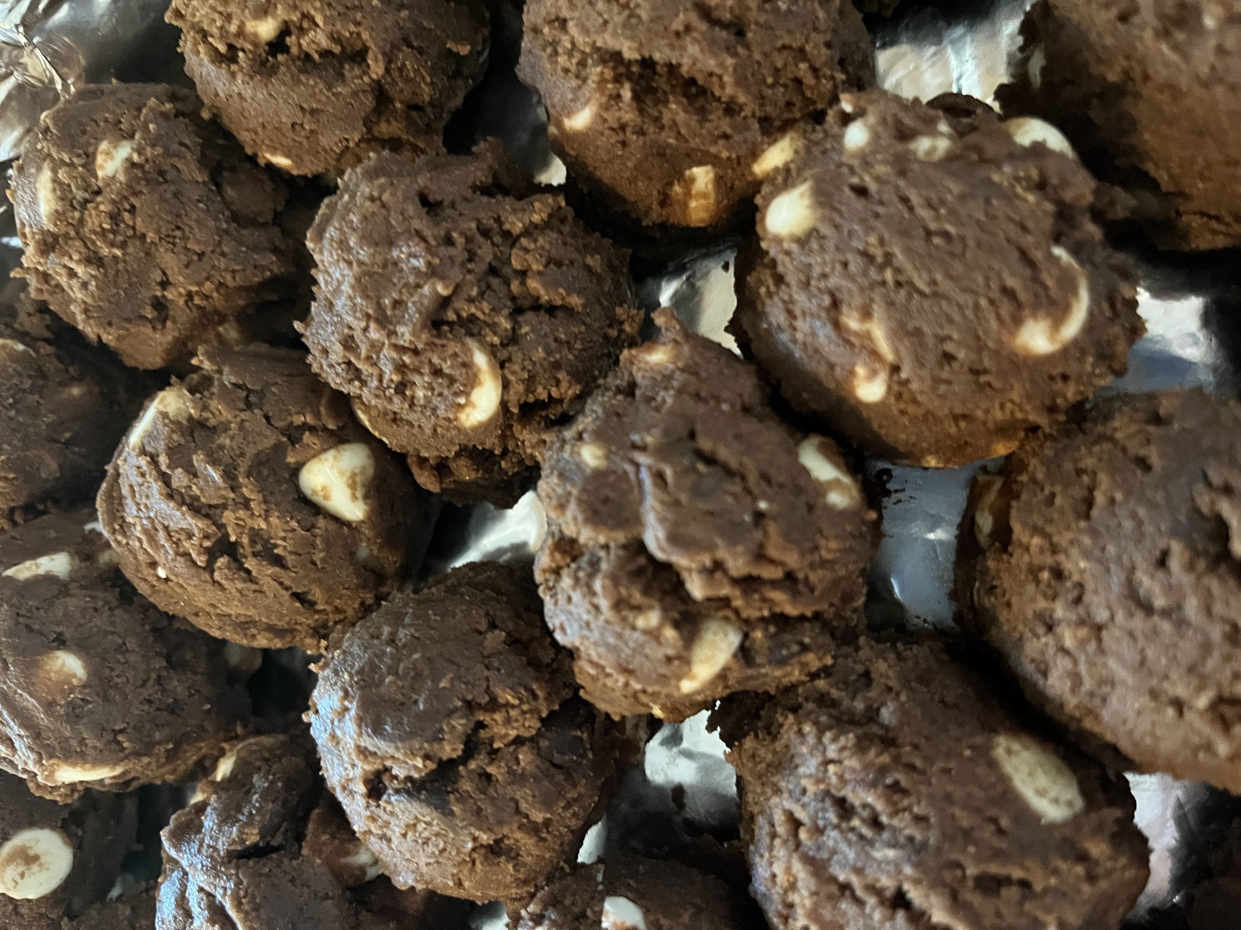 Double Chocolate White Chocolate Chip Cookie Dough