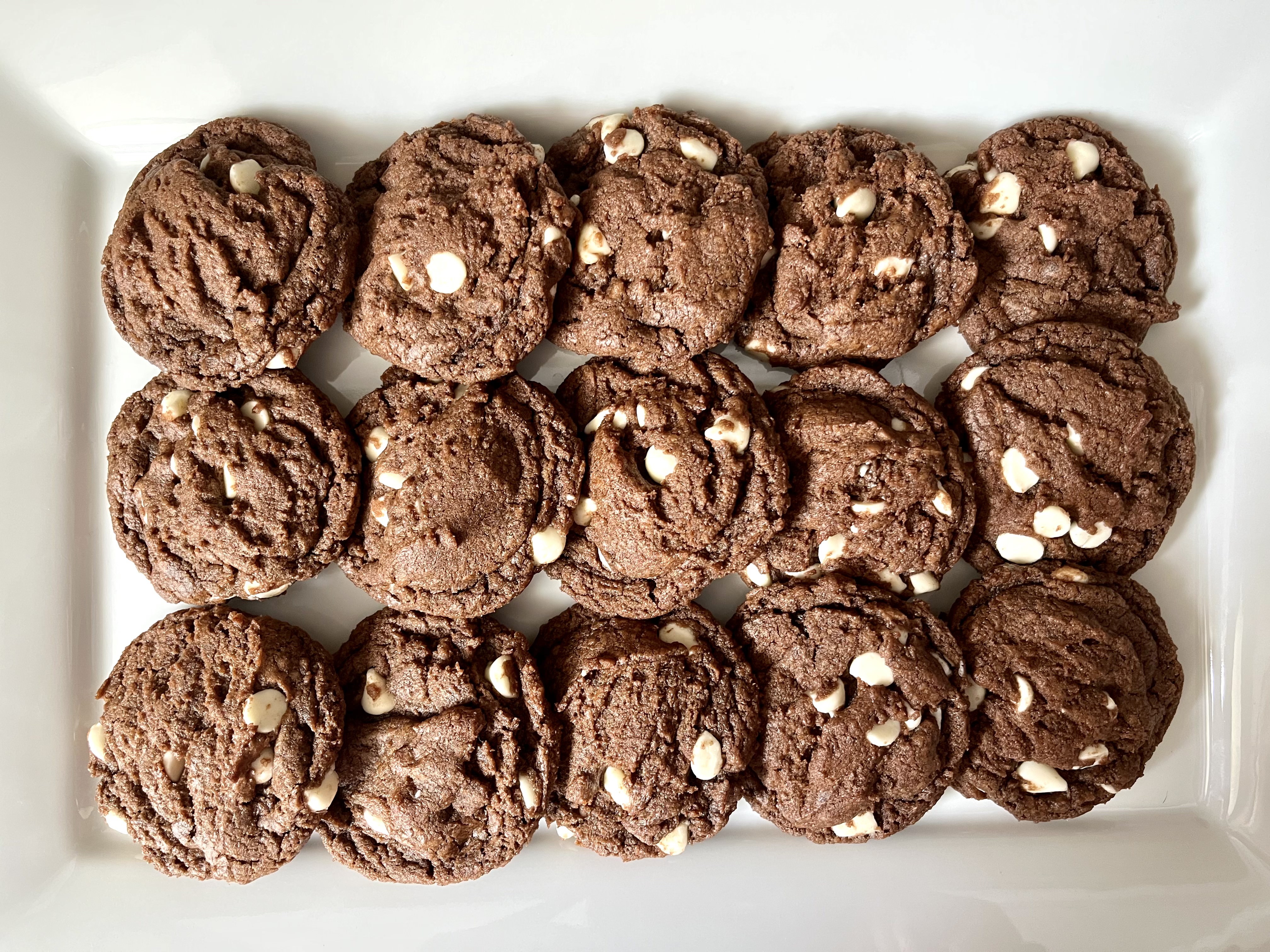 Double Chocolate White Chocolate Chip Cookie