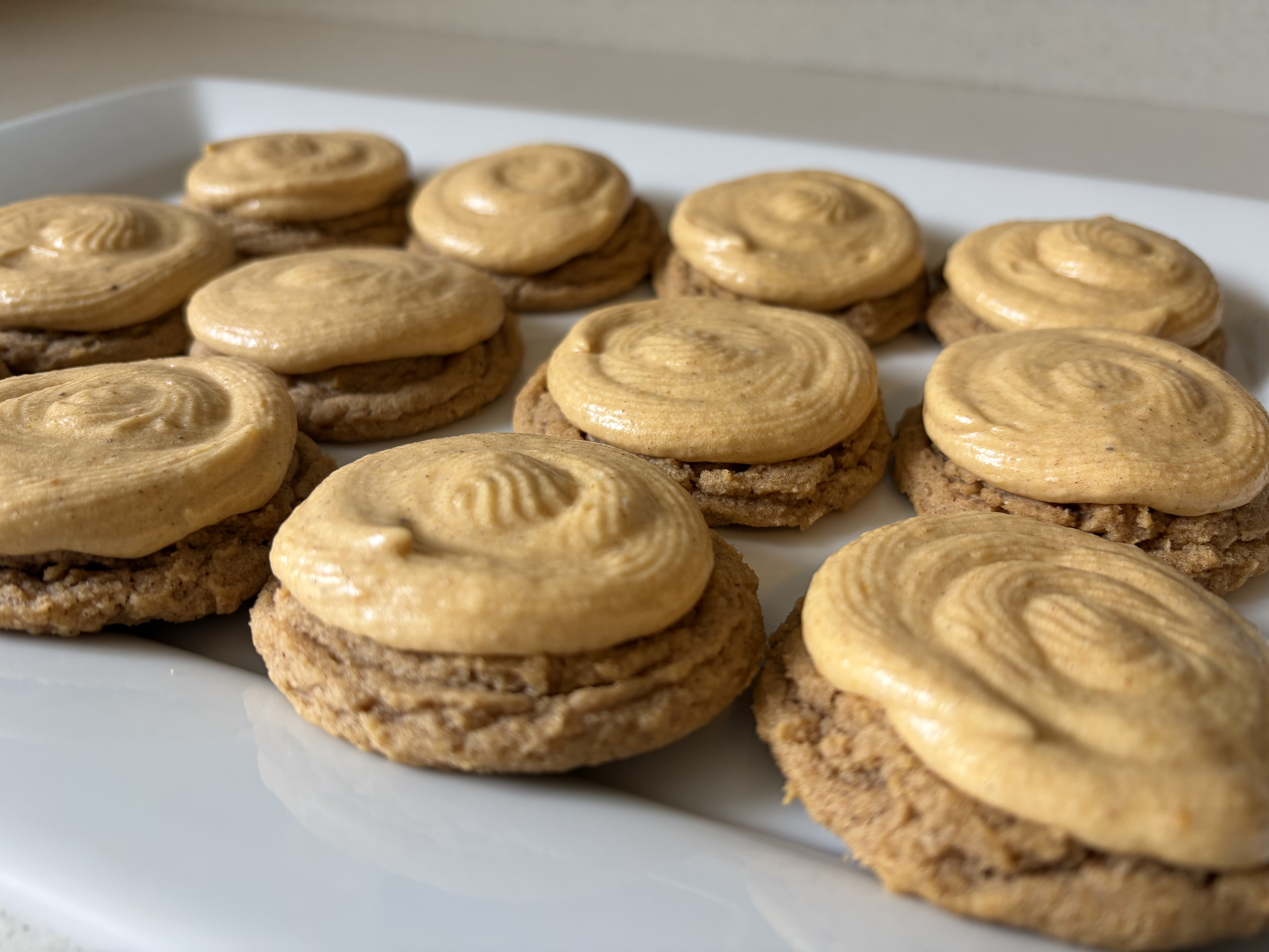 Frosted Pumpkin Spice Cookie
