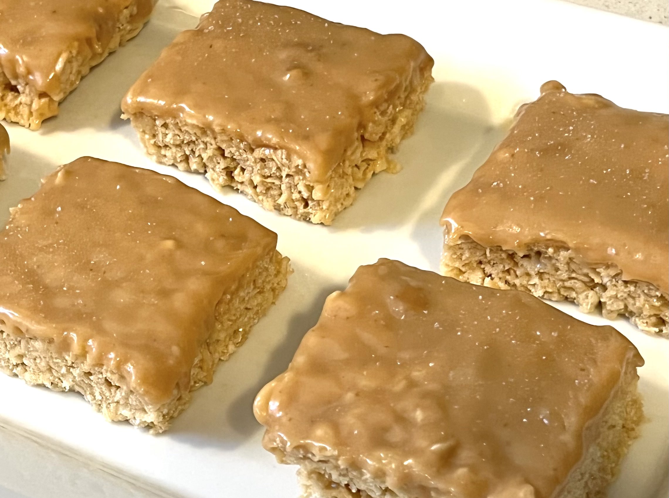 Salted Caramel Rice Krispie