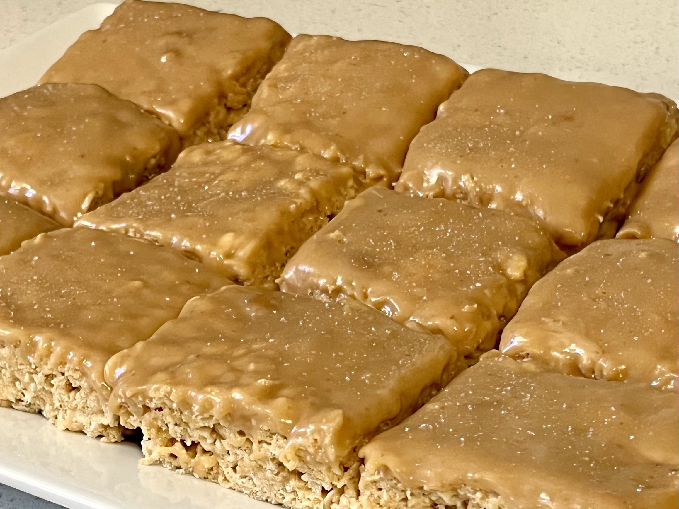 Salted Caramel Rice Krispie