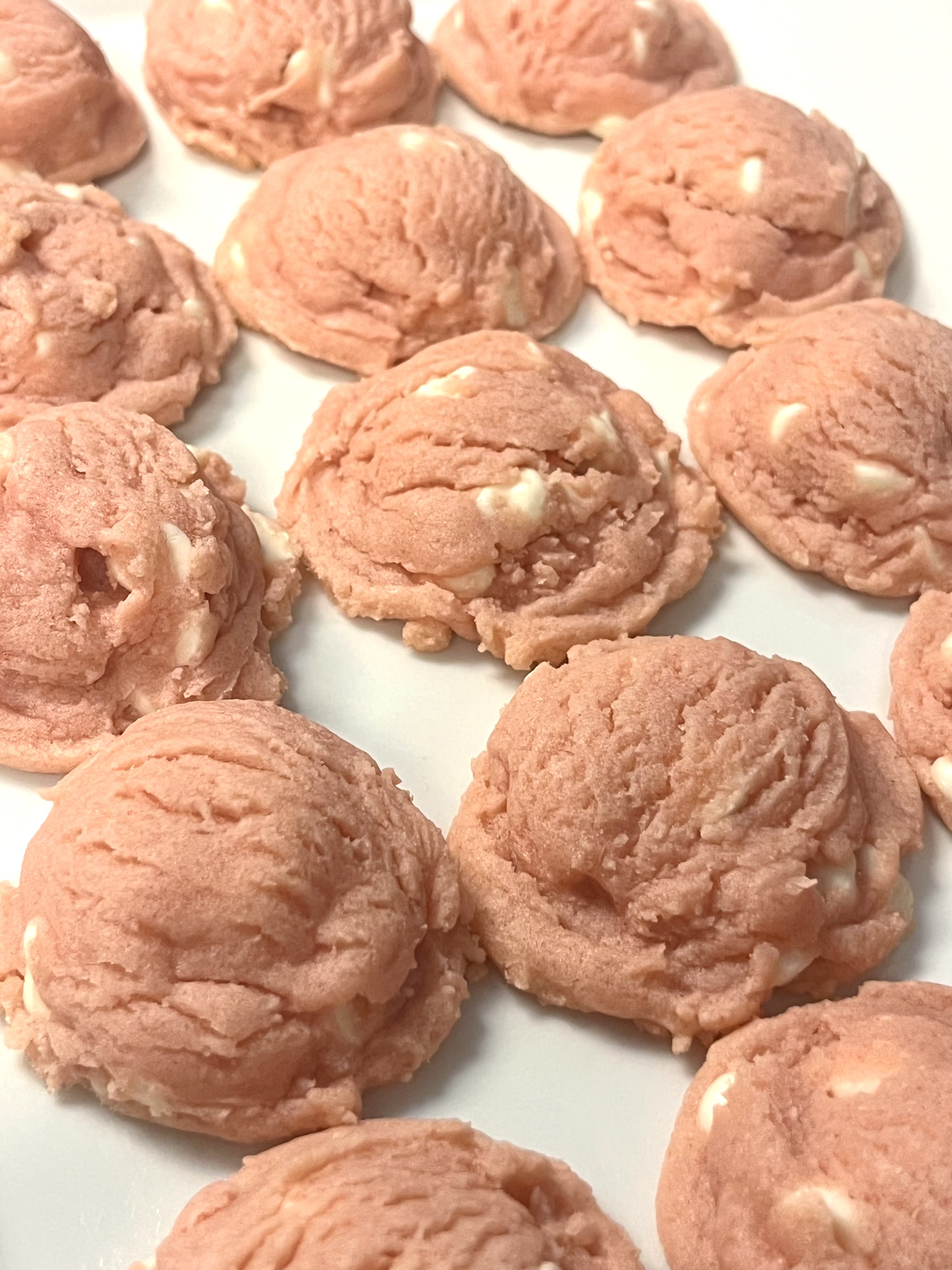 Strawberry White Chocolate Chip Cookie