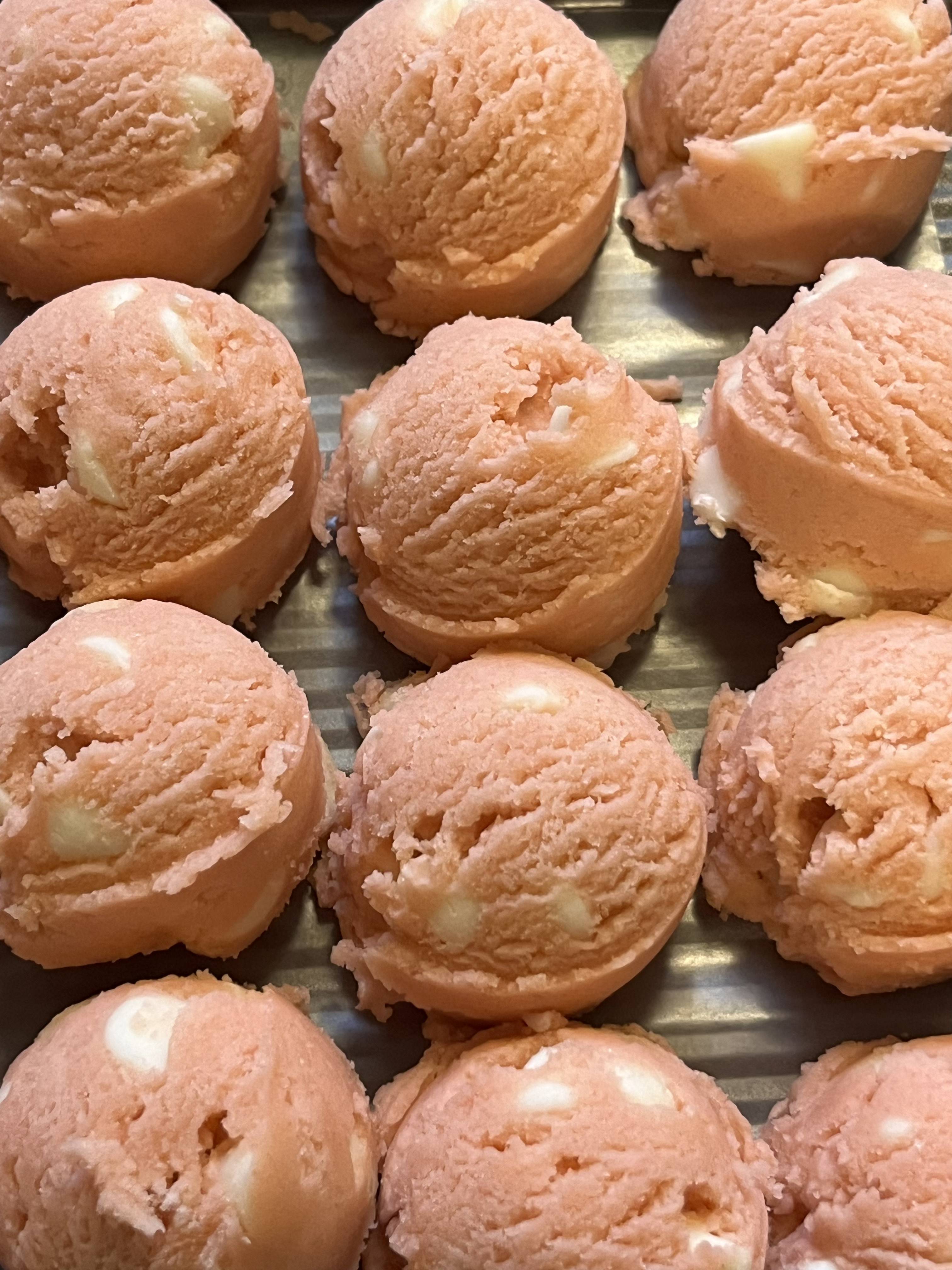 Strawberry White Chocolate Chip Cookie